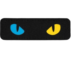 M-Tac Patch Cat Eyes lazerinis Cut Juodas/Geltona/Mėlyna Antsiuvas su ukrainietiškais motyvais