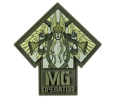 M-Tac Patch MG Operator Print PVC Antsiuvas su kulkosvaidžio motyvais