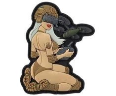 M-Tac Patch Tactical Girl №6 PVC Antsiuvas