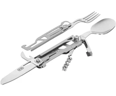 M-Tac Spork Cutlery Set With a Carabiner Valgymo įrankių rinkinys