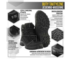 M-Tac Tactical Demi-season Boots Taktiniai demisezoniniai batai