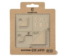 M-Tac Tactical ruler GTA NATO Taktinė liniuotė