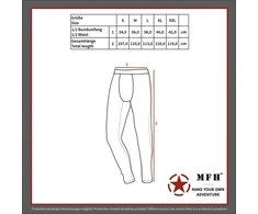 MFH Professional US Underpants Level I GEN III Termo apatinės kelnės