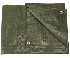 Mil-Tec 480x600cm Olive PE Tarpaulin Tentas