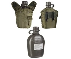 Mil-Tec Canteen with Cover Gertuvė su dėklu, 1L