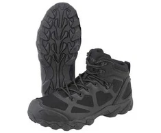 Mil-TEC Chimera Mid Juodas Boots Taktiniai juodi batai žemu aulu