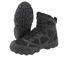 Mil-TEC Juodas Boots Chimera High Taktiniai juodi batai aukštu aulu