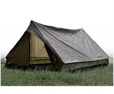 Mil-Tec Od 2-Men Tent ′Mini Pack Super′ Dvivietė kompaktiška palapinė olive žalias