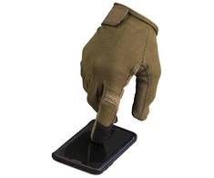Mil-Tec OD Combat Touch Gloves Olive Taktinės ekrano lietimui jautrios pirštinės