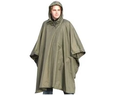 Kepurė Mil-Tec Od Ripstop 260gr Wet Weather Poncho ′Basic- Palapinsiaustė olive žalia