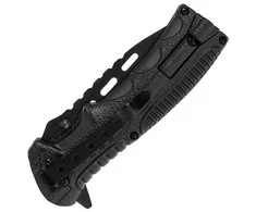 Mil-Tec One-Hand Knife Paracord w/ Fire Starter Sulankstomas išgyvenimo peilis