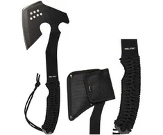 Mil-Tec Survival Axe With Paracord Kirvis su parakordu