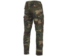 Mil-Tec US woodland R/S BDU field pants ′slim fit′ marginimo taktinės kelnės