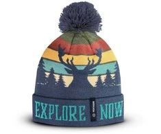 Pentagon Sanctuary "DEAR" Knit Beanie Šilta, žieminė, megzta laisvalaikio kepurė su Elniu
