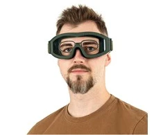 Swiss Eye F-Tac Tactical Goggles Olive Taktiniai akiniai su korekcinių akinių adapteriu