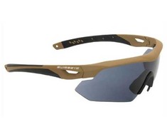Swiss Eye Nighthawk Ballistic Goggles Tan Balistiniai, taktiniai akiniai