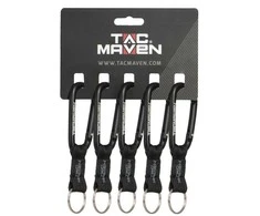 Tac Maven Carabiner 8mm Karabinai, 5 vnt.