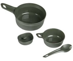 Wildo Adventure Kit 4pcs KCT Olive 4 dalių puodų ir įrankių rinkinys