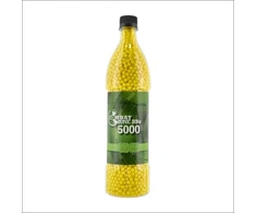 Airsoft BB rutuliukai Combat Zone Basic 0,12 g 6 mm 5000 vnt. geltoni