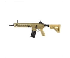 Airsoft karabinas H&amp;K Heckler&amp;Koch HK416 A5 Sportsline EyeTrace 6 mm žaliai-ruda