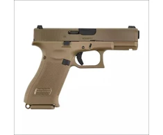 Airsoft pistoletas Glock 19X 6 mm coyote žalias gas