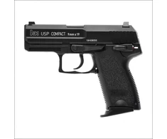 Airsoft pistoletas Heckler&amp;Koch USP Compact 6 mm žalias gas