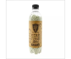 Airsoft šratai Elite Force Premium Bio Tracer 0,25 g 6 mm, 2700 vnt.