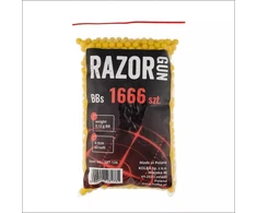 Airsoft šratai RazorGun 0,12 g, 200 g / apie 1666 vnt.