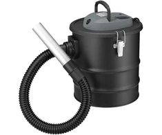 Dulkių siurblys Bauerkraft Pramoninis židinio ir krosnies pelenų bei suodžių siurblys, atsparus karščiui, 15 l, 800 W