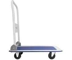 Bauerkraft Sulankstomas rankinis platforminis sandėlio transportavimo vežimėlis, 150 kg