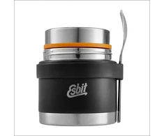 Esbit Classic Food Jug maisto termosas su stalo įrankiais 0,5 l juodas