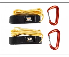 Flyhamak Whoopie Sling hamako pakabinimo sistema, juoda