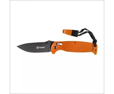 Ganzo Firebird Ganzo G7413-OR-WS sulankstomas peilis su švilpuku