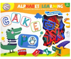 Kathay Haster Kūrybinis plastilino rinkinys „Raidelės“
