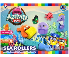 Kathay Haster „Ocean“ modeliavimo masės rinkinys vaikams, 4 spalvos