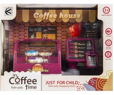 Kathay Haster Žaislinės kavinės ir cukrainės rinkinys „Coffee House“