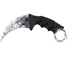 Bosch CS:GO Karambit peilis Baltas Dragon