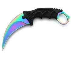 Bosch CS:GO Karambit peilis Fade
