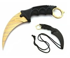 Bosch CS:GO Karambit peilis Golden Tiger