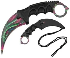 Bosch CS:GO Karambit peilis Hyper Beast