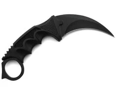 Bosch CS:GO Karambit peilis Juodas