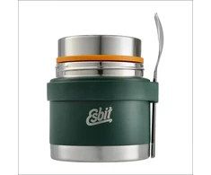 Maisto termosas Esbit Classic Food Jug su stalo įrankiais 0,5 l Forest Žalias