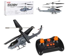 Nuotoliniu būdu valdomas sraigtasparnis Syma S108H, 2,4 GHz, LED apšvietimas, automatinis pakilimas, skrydžio stabilizavimas, USB