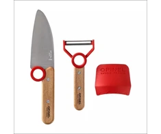 Opinel vaikiškas virtuvės rinkinys "Le Petit Chef" raudonas