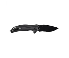 Peilis Kershaw Lateral Juodas Serrated 1645BLKST