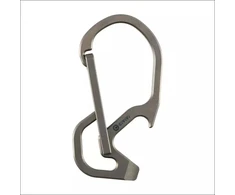 Raktų karabinas Civivi Click Gray Titanium CA-01A