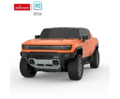 RASTAR Hummer EV 1:26 mastelio nuotoliniu būdu valdomas oranžinis automobilis 93100