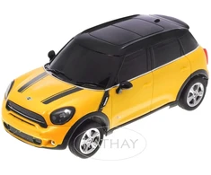 RASTAR Mini Cooper S Countryman 1:24 geltonas nuotoliniu būdu valdomas automobilis 71700