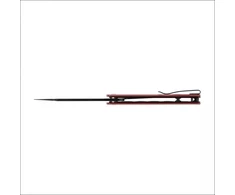 Sulankstomas peilis Sencut Bronte SA08D burgundinis