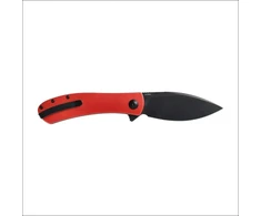 Sulankstomas peilis Trollsky Knives Mandu XL MT021-XL Liner Lock Juodas 14C28N Raudona G10
